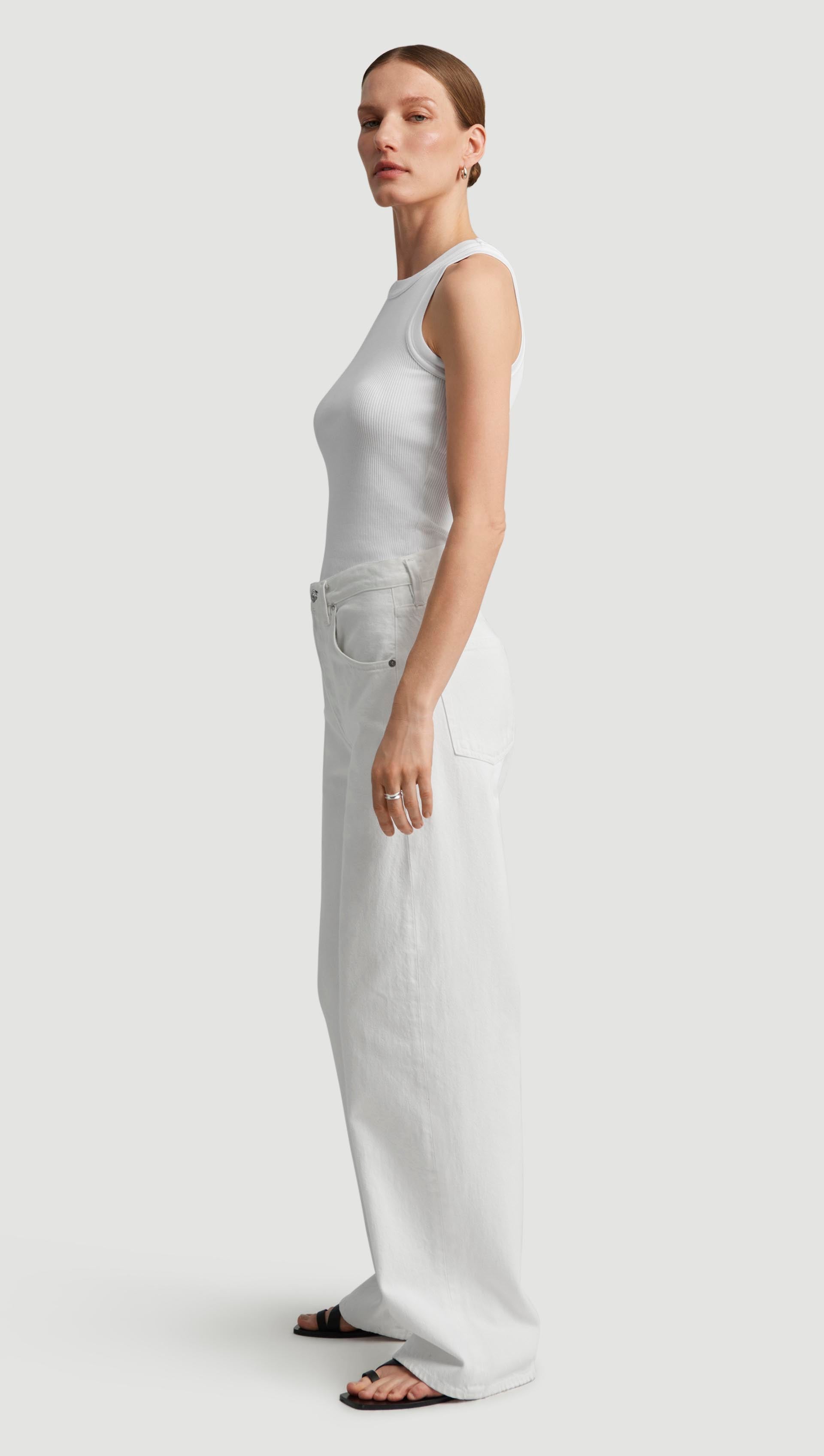 Ayla Baggy in Regenerative Cotton | Crescent