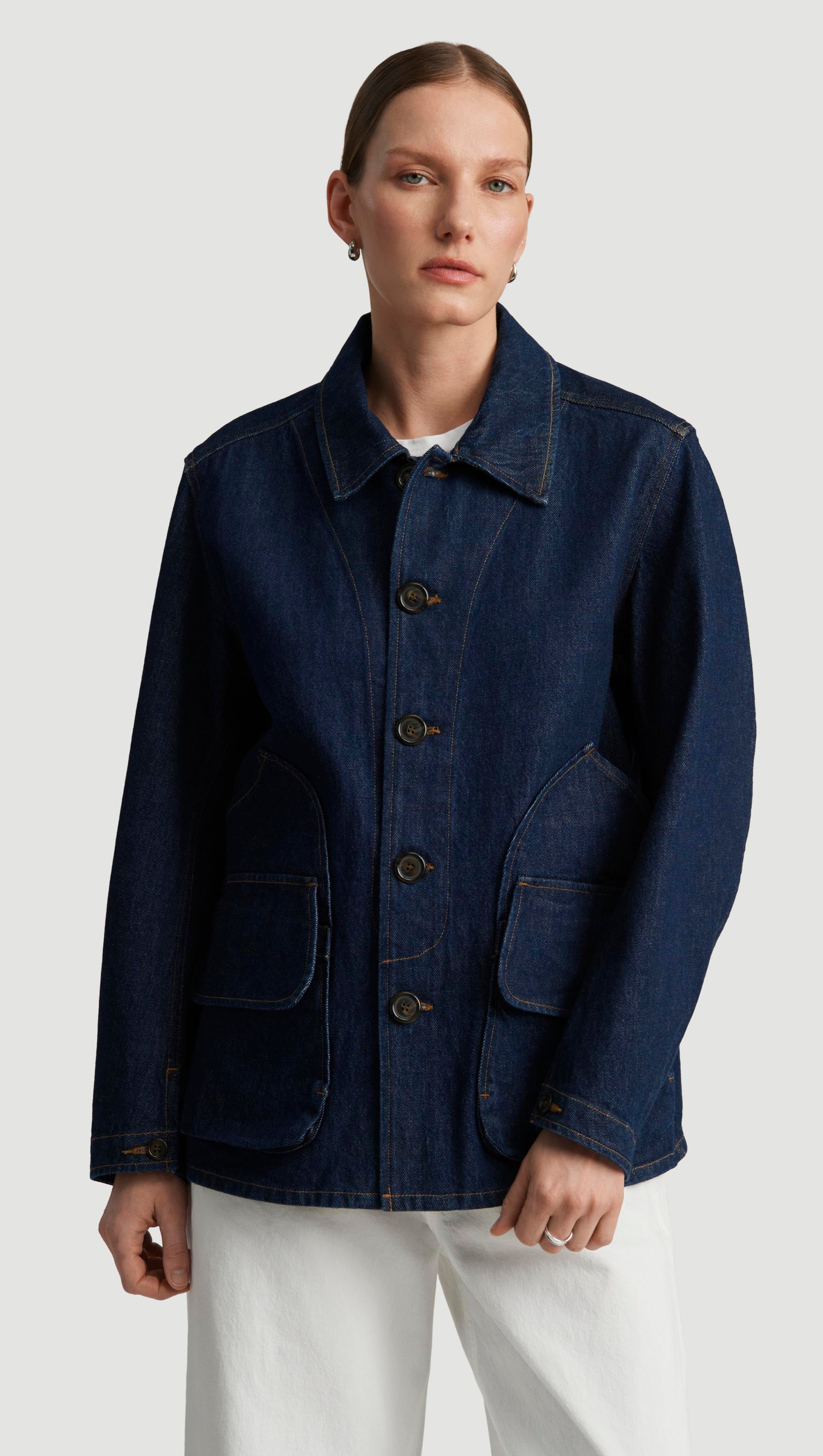 Abra Work Jacket in Regenerative Cotton | Summit