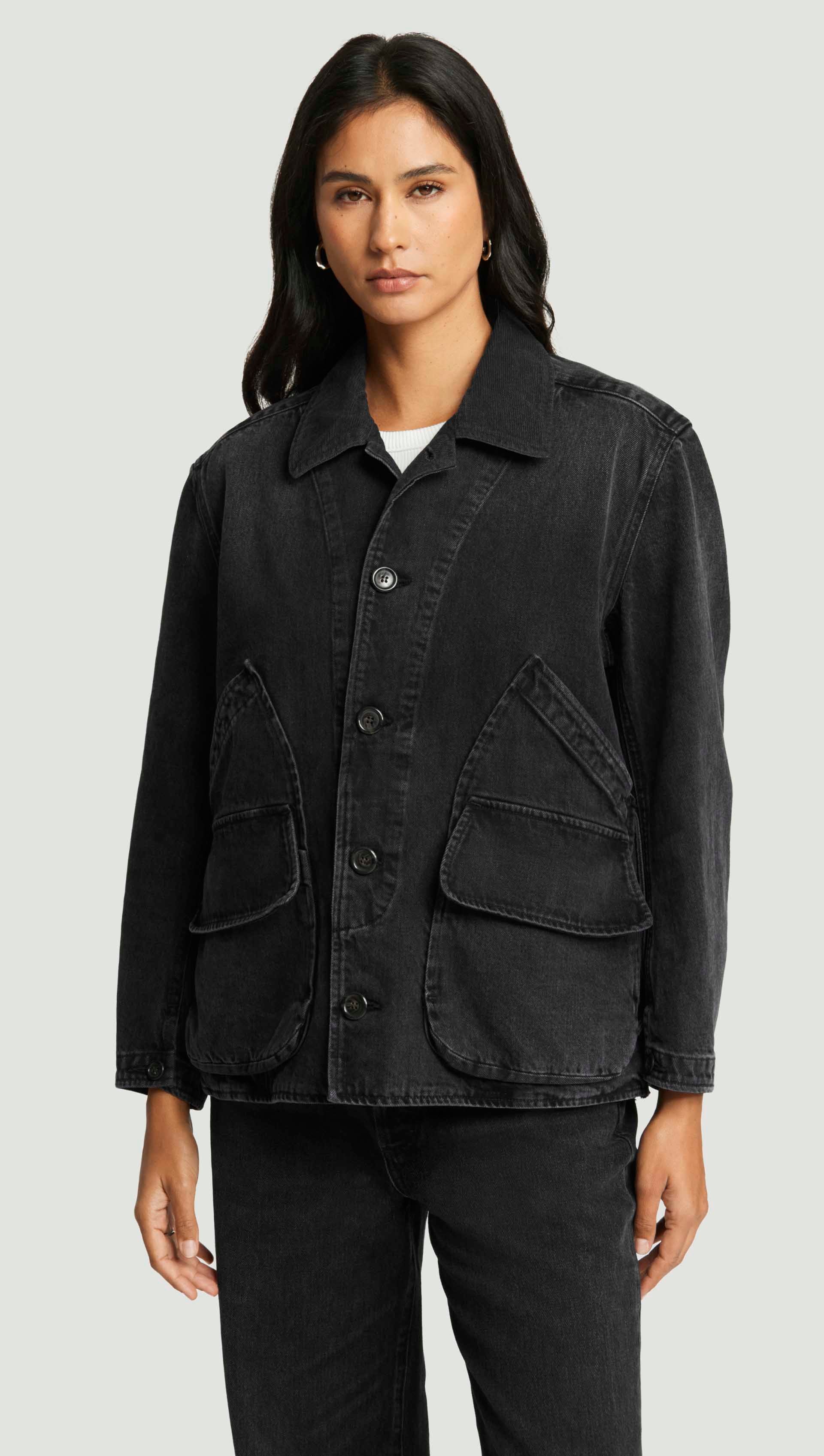 Abra Work Jacket in Regenerative Cotton | Metropolis