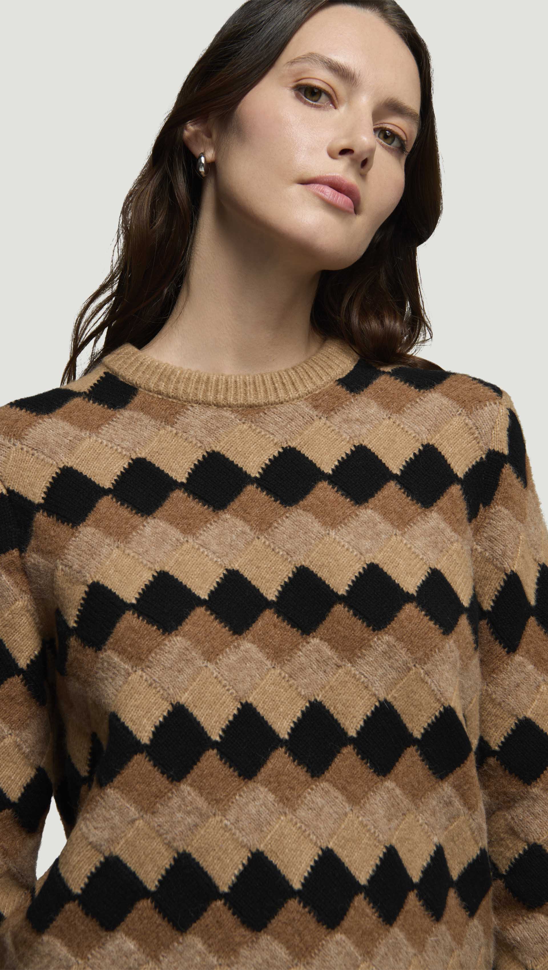 Shrunken Pullover in Luxe Yarn | Domino