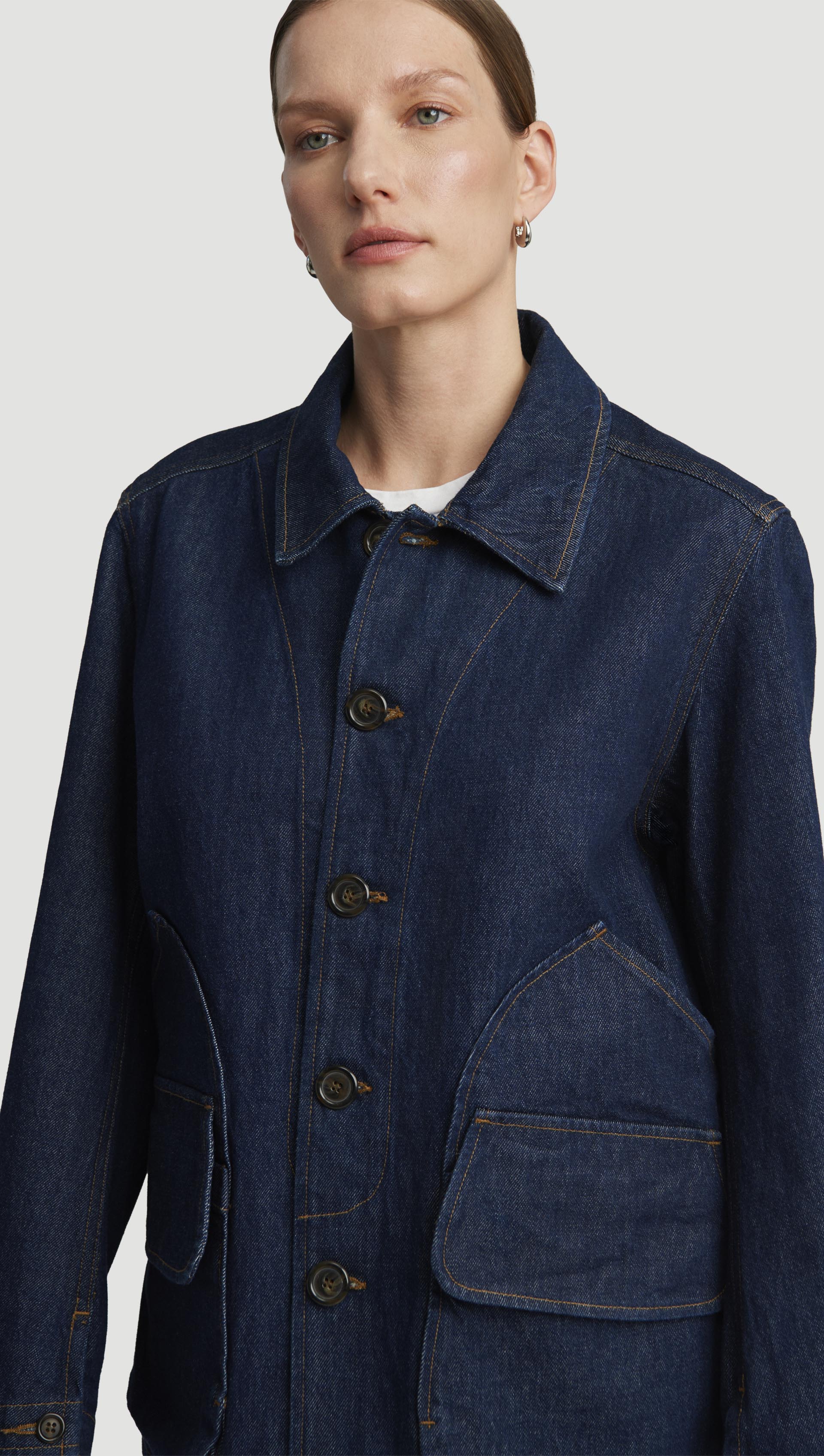 Abra Work Jacket in Regenerative Cotton | Summit