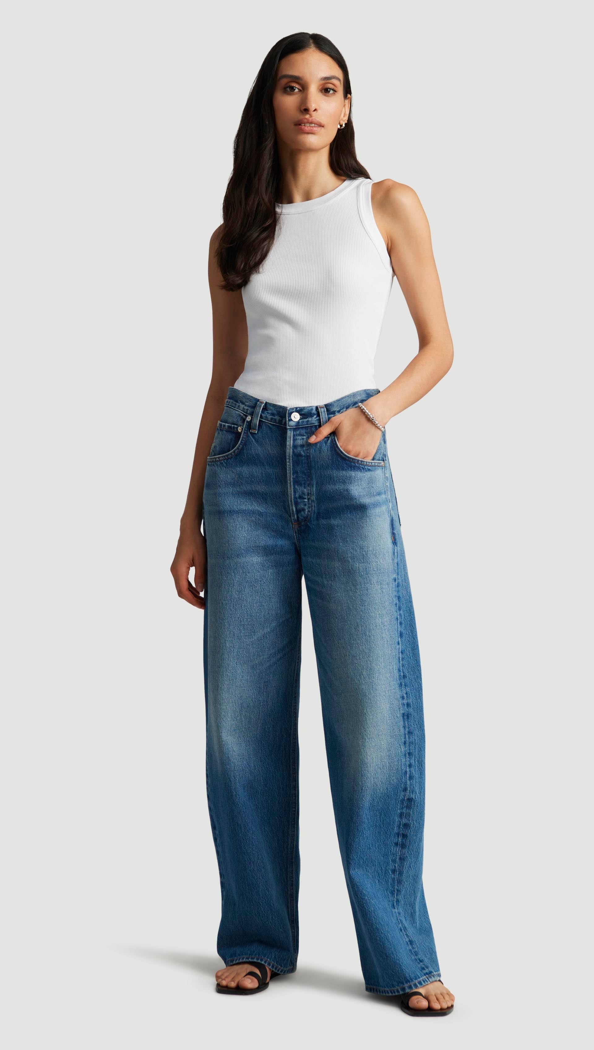 Ayla Baggy in Regenerative Cotton | Chaya