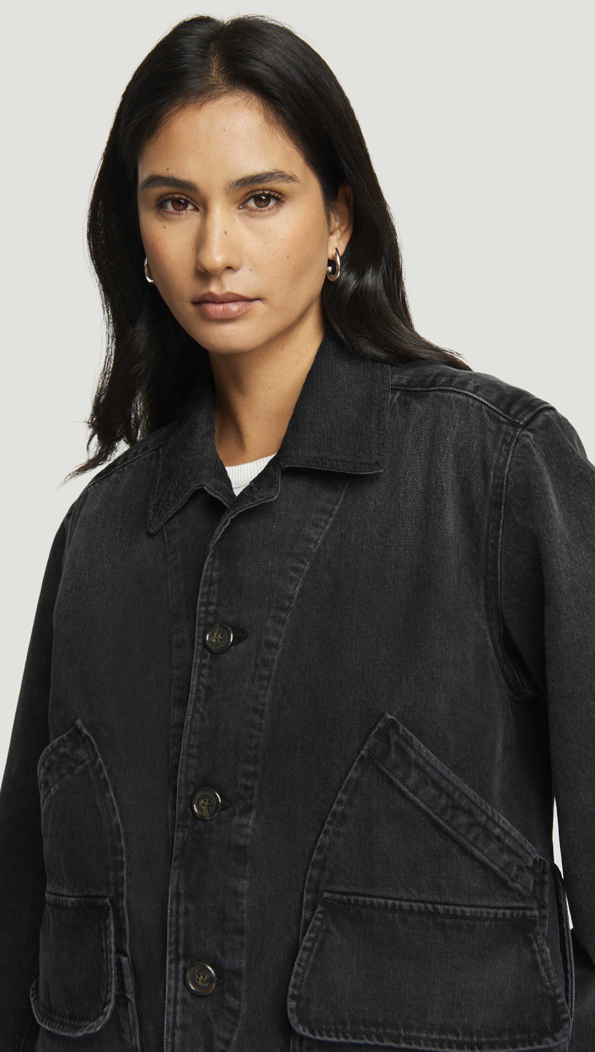 Abra Work Jacket in Regenerative Cotton | Metropolis