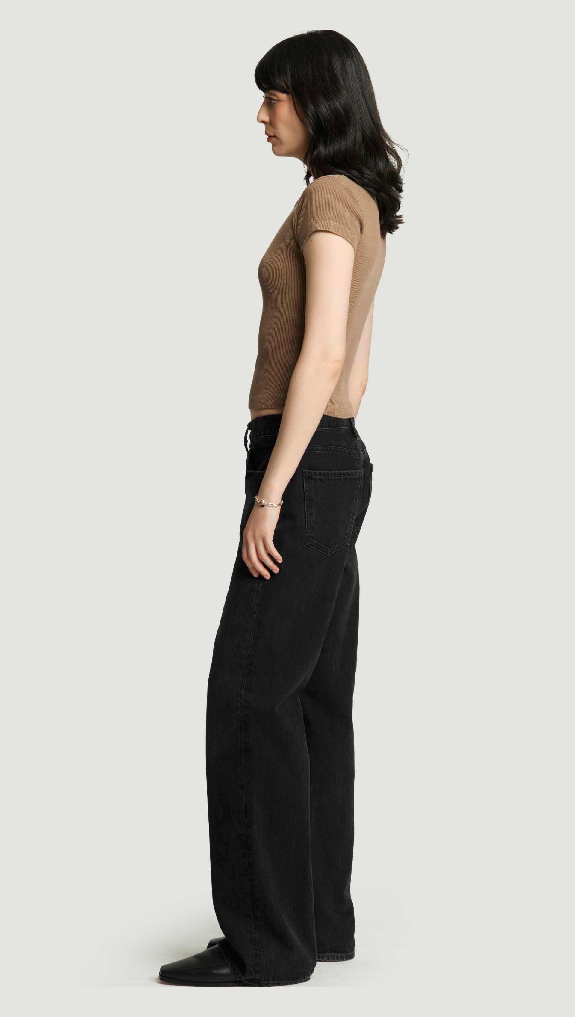 Annina Straight Leg in Regenerative Cotton | Raine